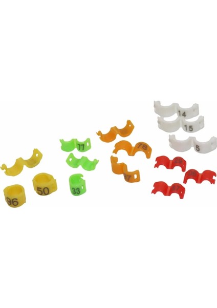 Sarı Stil 4,5 mm Güvercin Papağan Bacak Halkaları Kanarya Klips Halkası Kuş Papağan Bacak Halkaları Küçük Kuş Ayak Halkaları Iç Çap Adet Adet (Yurt Dışından) indirimleri