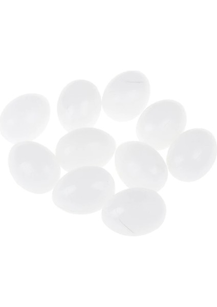 Sahte Yumurtalar Plastik Güvercin Yumurtası Katı Güvercin Sahte Yumurta Güvercin Kuluçka Malzemeleri 2.5cm x 3.5cm (Yurt Dışından) fırsatları