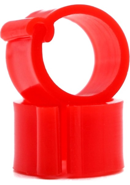 Kırmızı Stil Kuş Güvercin Ayak Halkaları 8mm Süngü Tanımlama Halkası Açılış Güvercin Halkası Renkli Güvercin Ayak Halkası Kuş Güvercin Malzemeleri (Yurt Dışından)