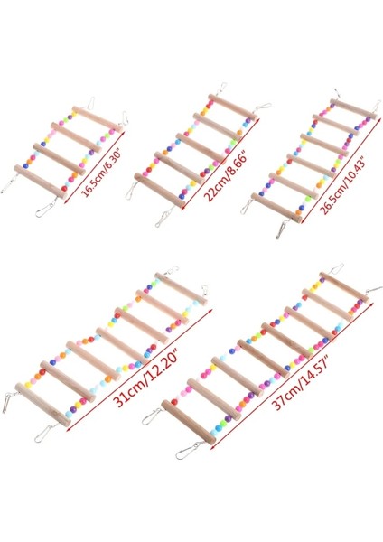 No.4 Tarzı Kuşlar Evcil Papağanlar Merdivenler Tırmanma Oyuncak Doğal Ahşap Teleferik Hamster Halat Papağan Isırıkları ile Renkli Toplar Asma Koşum Kafesi (Yurt Dışından) modelleri