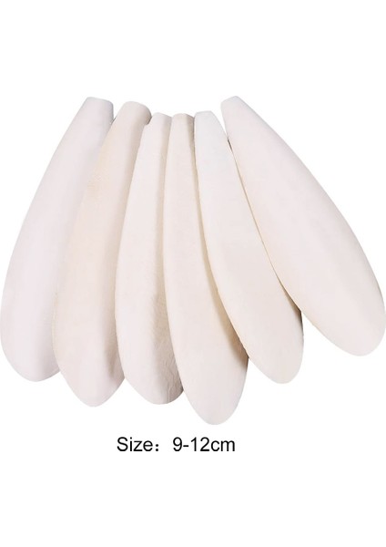 9-12CM Tarzı Kuş Mürekkepbalığı Kemikleri Asılı Çan Muhabbet Kuşu Papağan Azı Dişleri Kalsiyum Takviyeleri Mürekkep Balığı Kuş Yemi Taş Pet (Yurt Dışından)