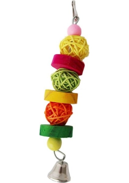 Tip 2 Tarzı Papağan Çiğneme Telleri Ahşap Kuş Parakeet Bite Molar Oyuncaklar Rattan Top Dropship (Yurt Dışından)