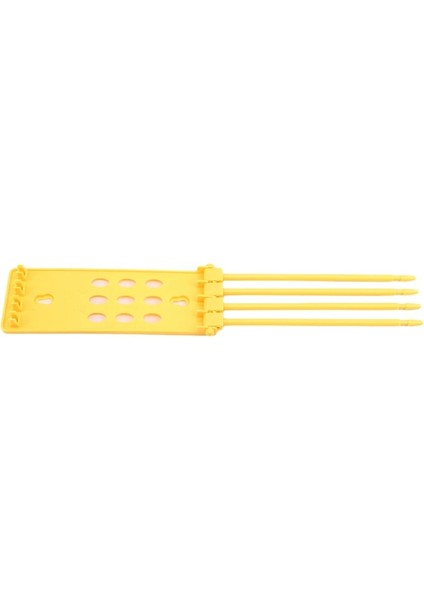 Sarı 1 Adet Tarzı Plastik Güvercin Papağan Ayağı Halka Tutucu Kuş Eğitim Makaleleri Bacak Halkası Standı Bant Rafı Kuş Aksesuarları (Yurt Dışından)