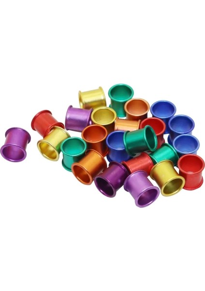 6 Renk x 10 Adet Stil Et Kuş Güvercin Halkaları Papağan Bacak Halkası Kuş Halkası Açık Uçan Eğitim Kuş Alüminyum Ayak Halkası (Yurt Dışından) indirimleri