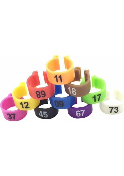 Kahverengi Tarzı S Beden Kuş Malzemeleri Pet Kuşlar Taşıyıcı Güvercin Papağan 10 Renk Dijital Ayak Halkası Süngü Işaretleme Halkası (Yurt Dışından) indirimleri