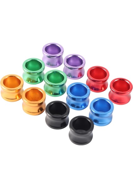 Sarı Stil Kuş Ayak Halkası Kımlığı 8mm Alüminyum Kuş Halkası 6 Renk Güvercin Bacak Bantları Açık Uçan Eğitim Tanımlama Ayak Halkası (Yurt Dışından) fiyatları