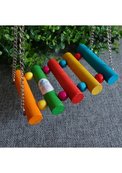 Renkli Stil 1 Adet Kuşlar Oyuncak Pet Kuş Papağan Muhabbet Kuşu Muhabbet Kuşu Papağan Kafesi Kuş Oyuncakları Hangingtoy Brinquedo Hamak Salıncak Oyuncak (Yurt Dışından)