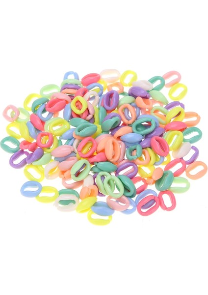 100 Adet 1.5.x1.5cm Tarzı Plastik Papağan Oyuncak C-Klipleri Kanca Zinciri C-Bağlantıları Şeker Planör Sıçan Papağan Kuş Oyuncak Kuş Aksesuarları Renkli Salıncak Kafesi Parçası (Yurt Dışından)