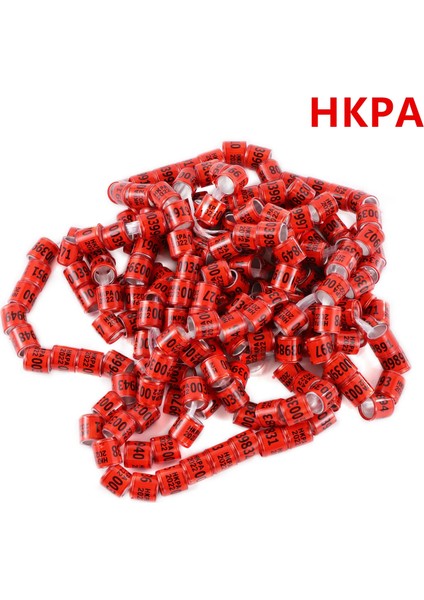 Hkpa Stili 2022 Dayanıklı Dijital Kuş Ayak Halkaları Güvercin Yarış Halkaları Kuş Eğitim Aracı Kuş Tanımlama Ayak Halkası Eğitim Malzemeleri (Yurt Dışından)