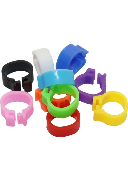 Beyaz Stil 8mm Güvercin Ayak Halkası Bıldırcın Genç Kuş Renk Tanımlama Halkası Açık Güvercin Ayak Halkası Dayanıklı Güvercin Malzemeleri Kuş Aracı (Yurt Dışından) fiyatları
