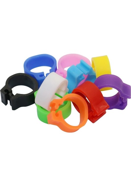 Beyaz Stil 8mm Güvercin Ayak Halkası Bıldırcın Genç Kuş Renk Tanımlama Halkası Açık Güvercin Ayak Halkası Dayanıklı Güvercin Malzemeleri Kuş Aracı (Yurt Dışından) fırsatları