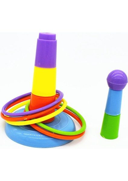 Rastgele Renk Kuş Oyuncak Yüksekliği Ayarlanabilir Toss Yüzük Kuş Eğitim Oyuncak Kuş Zeka Oyuncak Papağan Eğlenceli Mini Yüksük Oyuncak Yüzük (Yurt Dışından)