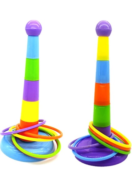 Rastgele Renk Kuş Oyuncak Yüksekliği Ayarlanabilir Toss Yüzük Kuş Eğitim Oyuncak Kuş Zeka Oyuncak Papağan Eğlenceli Mini Yüksük Oyuncak Yüzük (Yurt Dışından)