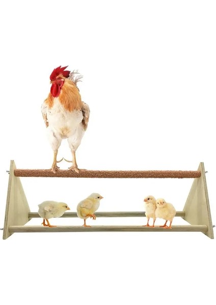 Bir Stil G2AB Tavuk Levrek Üçgen Buzlu Tavuk Standı Ahşap Masa Üstü Tavuklar Için Oyuncak Oynamak El Yapımı Salıncak Kuş Büyük Kuş Papağan Tavuklar Için (Yurt Dışından) indirimleri