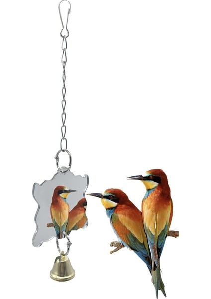 No.33 Tarzı Pipifren Papağanlar Oyuncaklar ve Kuş Aksesuarları Pet Oyuncak Salıncak Standı Budgie Parakeet Kafesi Afrika Gri Vogel Speelgoed Parkiet (Yurt Dışından) fırsatları