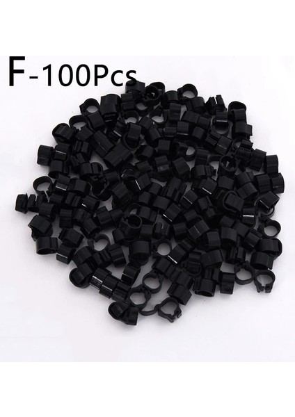 F Stili Kuş Ayak Yüzük Iç Çap 8mm Genişlik 7mm Plastik Klips Halka Güvercin Güvercin Bıldırcın Ayak Halkası Çiftlik Hayvanı Taşıyıcı (Yurt Dışından)