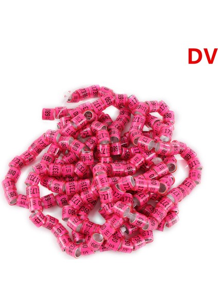 Pembe Tarzı Ulticolor Güvercin Ayak Yüzük Kelime Küpe Li Dayanıklı Kuş Yüzük Yarış Güvercin Ayak Yüzük Kuş Araçları (Yurt Dışından)