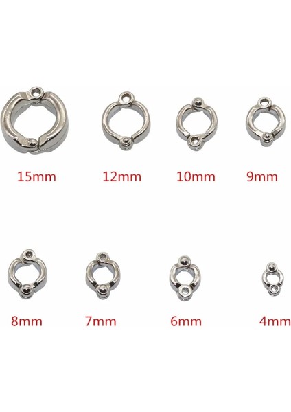 Gümüş Tarzı 9 mm Pet Kuş Güvercin Papağan Bacak Halkası Papağan Bacak Halkası Kuş Uçan Halat Ayak Halkası Açık Hava Aksesuarları Kontrol Için Kuş Uçan Açık (Yurt Dışından)