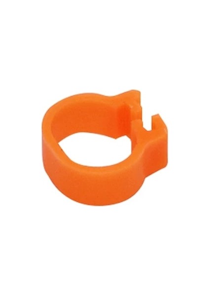 Altın Tarzı Kuş Klip Halkası 8mm Plastik Papağan Pigeoolors Işaretleme Halkası Pet Malzemeleri (Yurt Dışından)