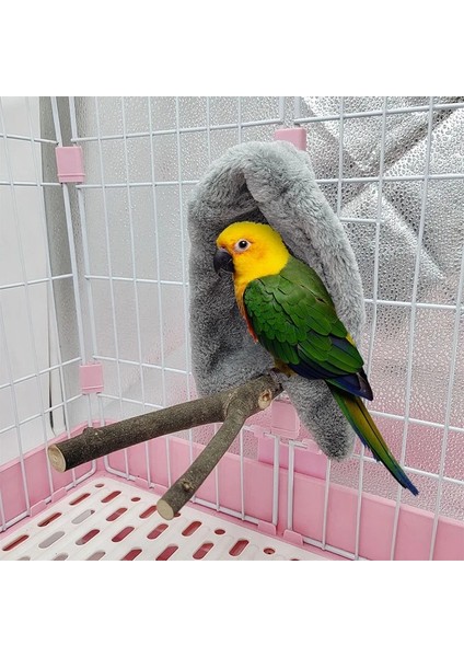 Mavi Stil 12X15 Kış Sıcak Kuş Şal Yuva Köşe Papağan Battaniye Pet Küçük Hayvan Parakeet Cockatiel Için Asılı Çadır Kafes Dekorasyon (Yurt Dışından) fiyatları