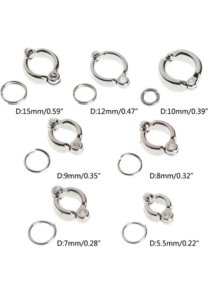 No.8 Stili Papağan Bacak Halkası Kuş Uçan Halat Ayak Halkası Dış Mekan Aksesuarları (Yurt Dışından)