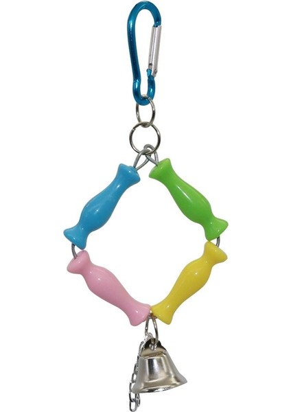 Ordu Yeşili Tarzı Yaratıcı Renkli Kuş Salıncak Oyuncak Metal Halka Çan 4 Stil Asılı Kafes Kolye Papağan Sincap Parakeet Kuş Eğitim Parçaları (Yurt Dışından) fırsatları