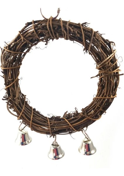 1 Takım Stili Kuş Papağan Asılı Salıncak Halkaları Topları Bells ile Kuşlar Için Chew Oyuncak Ayakta Pet Oyuncak Malzemeleri Sıcak Satış (Yurt Dışından) fırsatları