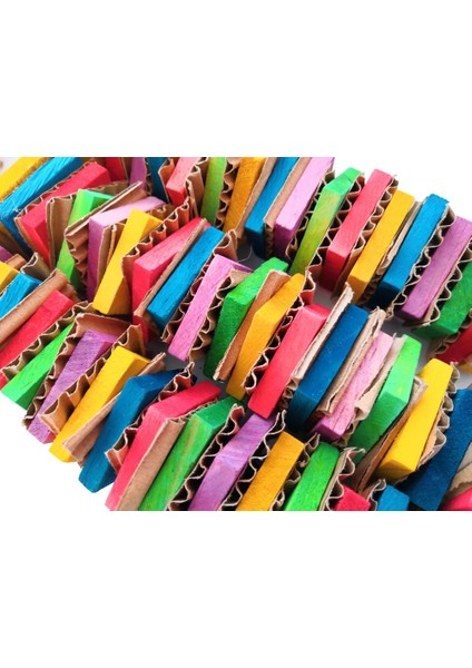 Bir Stil Papağan Kuş Oyuncak Parakeets Agapoewing Karton Destroy Kuşlar Oyuncak Papağan Oyuncakları Büyük Küçük Kuşlar Için Oyuncak Aksesuarları (Yurt Dışından)