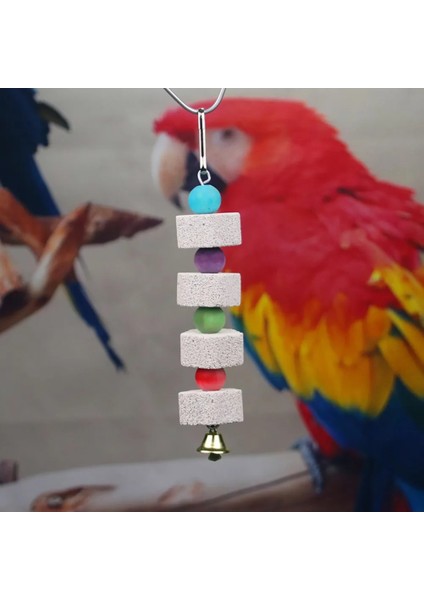 4 Kapsül Tarzı Papağan Pet Malzemeleri Için Taş Mineral Kuş Kafesi Oyuncak Taşlama Taş Çiçek Şekli Asmak Tarzı Parakeet Oyuncak Süsler Aksesuarları (Yurt Dışından) fiyatları