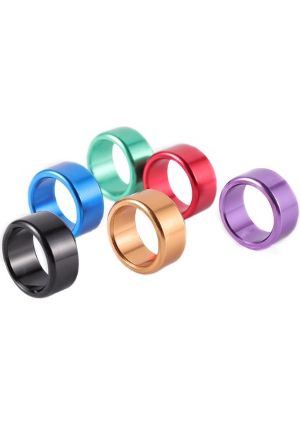 Mavi Stil Iç Çap 8mm 6 Renk Kuş Ayak Yüzük Iç Çap Genişlik 6mm Kuş Yüzük Güvercin Güvercin Bıldırcın Ayak Yüzük Çiftlik Hayvanı Taşıyıcı (Yurt Dışından)