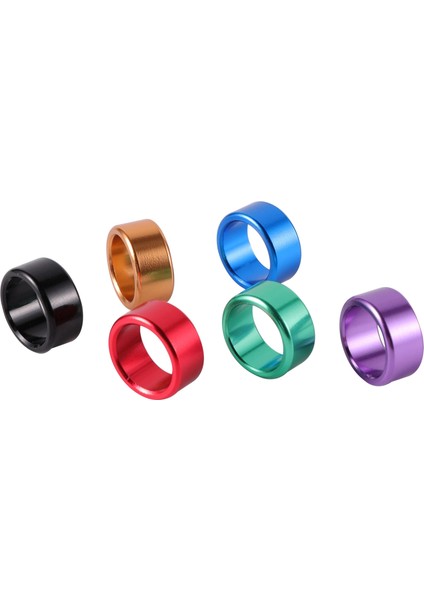 Mavi Stil Iç Çap 8mm 6 Renk Kuş Ayak Yüzük Iç Çap Genişlik 6mm Kuş Yüzük Güvercin Güvercin Bıldırcın Ayak Yüzük Çiftlik Hayvanı Taşıyıcı (Yurt Dışından)