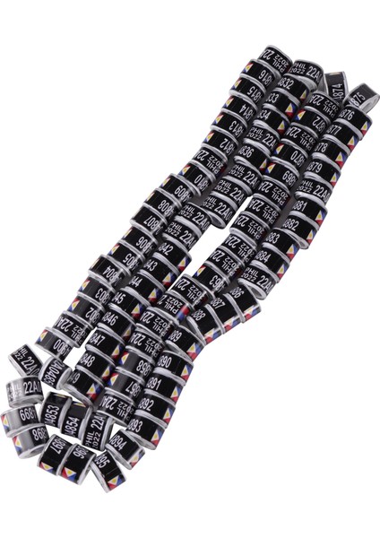 Siyah Stil Phıl Ulticolor Güvercin Ayak Halkası Kımlığı 8mm Li Dayanıklı Kuş Halka Yarış Güvercin Açık Eğitim Ayak Halkası (Yurt Dışından)