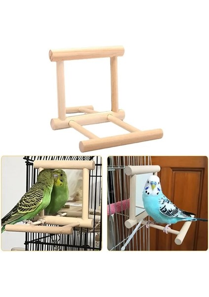 10X10X10CM Tarzı 50 cm Uzun Papağan Kuş Oyuncaklar Pet Kuş Papağan Ayakta Halat Kuş Kafesi Dekorasyon Tırmanma Oyuncak Papağan Kuş Kafesi Oyuncaklar Halat Çan (Yurt Dışından)