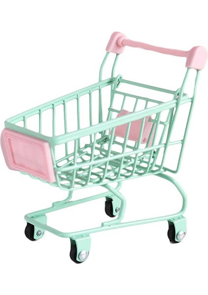 Yeşil Stil .5 × 8.5 × 11.5cm Komik Mini Kuş Papağan Fare Kedi Oyuncak Süpermarket Alışveriş Sepeti Istihbarat Büyüme Papağan Oyuncakları (Yurt Dışından)
