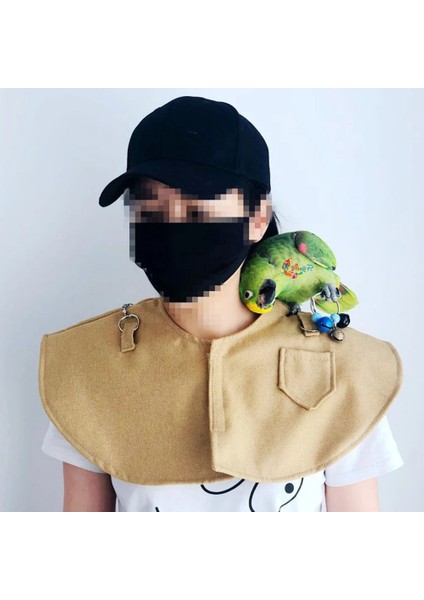 Mavi Kol Koruma Stili Parakeets Çok Fonksiyonlu Etkileşimli Oyun Papağan Omuz Koruyucu Muhabbet Kuşları Anti Scratch Kol Koruma Pet Kuş Kot Kumaş (Yurt Dışından) fiyatları