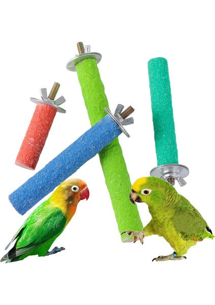 Mavi Stil Pet Kuş Çiğneme Oyuncaklar Papağan Tünemiş Standı Platform Kafes Oyuncak Pençe Taşlama Temiz Oyuncaklar Papağan Isırıkları Için Parakeet Pet Ürünleri (Yurt Dışından) modelleri