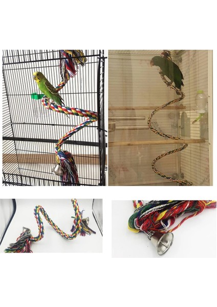 Resim Gösterisi Stili Olarak Pet Kuşlar Papağan Oyuncaklar Kakadu Parakeet Kuş Salıncak Budgie Pamuk Tırmanma Halatı Pet Oynama Oyuncak Için Ayakta Çubuk (Yurt Dışından) fiyatları