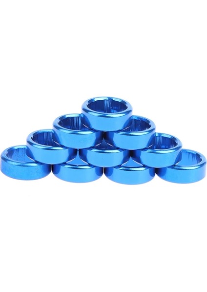 Mavi Stil Ack 8mm Kuşlar Alüminyum Ayak Halkaları Güvercin Açık Uçan Eğitim Yarışı Tanımlama Etiketi Kuş Eğitim Davranış Aracı (Yurt Dışından)