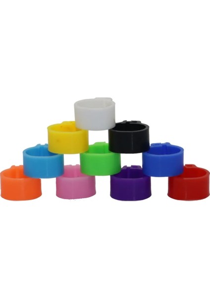 Sarı Stil Iç Çapı Küçük Kuş Plastik Klips Halkası Güvercin Rengi Ayak Halkası 10 Renk Güvercin Bıldırcın Yavrusu Kuş Malzemeleri (Yurt Dışından) fiyatları