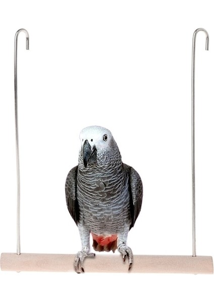 L Tarzı Pet Kuş Papağan Parakeet Köprüsü Papağan Ahşap Hamak Salıncak Standı Asılı Oyuncaklar Dro (Yurt Dışından) fiyatları