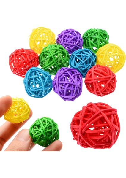 5 Adet Rastgele Stil Pet Kuş Oyuncakları Çiğneme Oyuncakları Rattan Topu Oyuncak Papağan Muhabbet Kuşu Muhabbet Kuşu Papağan Papağan Kafeslerini Oynarken Çiğneme (Yurt Dışından) indirimleri
