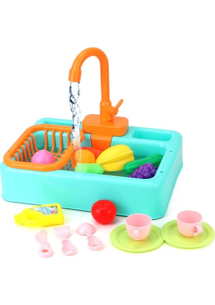 Mutfak Oyun Seti Stili Papağan Banyosu Kuş Duşu Küvet Oyuncaklar Otomatik Papağanlar Musluklu Çocuk Havuzu Yüzme Havuzları Pet Besleyici Mutfak Playset (Yurt Dışından)