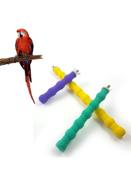 Sarı 26CM Tarzı Pet Pençe Taşlama Çubuğu Kuş Parakeet Papağan Oyuncak Kuş Oyuncak Değirmeni Taşlama Çubuğu Tutucu Pet Malzemeleri Kuş Taşlama Pençe Oyuncaklar (Yurt Dışından)