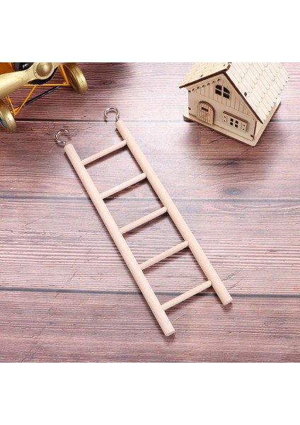 B Tarzı Kuşlar Oyuncak Ahşap Merdivenler Salıncak Scratcher Levrek Tırmanma Merdiveni Kuş Kafesi Hamster Papağan Oyuncakları Asılı Pet Malzemeleri (Yurt Dışından) indirimleri