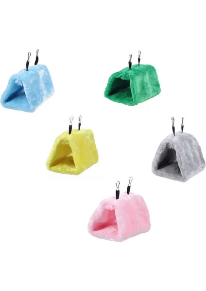 Gri Stil Yumuşak Peluş Snuggle Asılı Mağara Papağan Salıncak Oyuncak Kafes Hamak Pet Kuş Ranza (Yurt Dışından) fırsatları