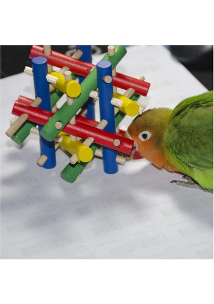 NO.7602 Stili Papağan Oyuncak Kuş Topu Kafes Aksesuarları Malzemeleri Papağan Levrek Muhabbet Kuşu Parakeet Kafesi Dekorasyon Agaporni Vogel Speelgoed (Yurt Dışından) fırsatları