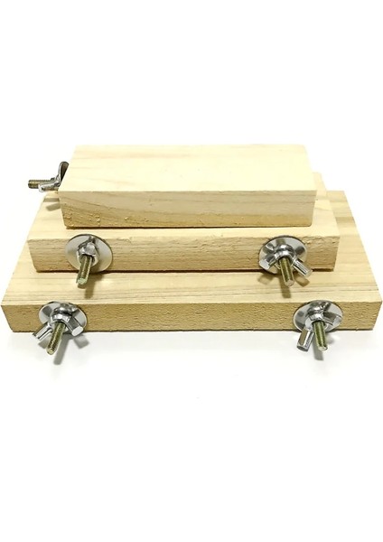 5CMX12CM Tarzı Ahşap Stand Platformu Oyuncak Paw Taşlama Temiz Kafes Aksesuarları Papağan Hamster Wxv Satılık (Yurt Dışından) fırsatları