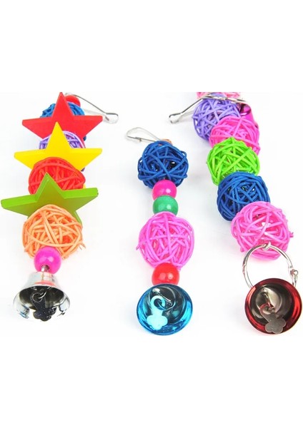 10 Rattan Top Stili Papağan Çiğneme Telleri Ahşap Kuş Parakeet Bite Molar Oyuncaklar Rattan Top Dro Siparişleri (Yurt Dışından) fiyatları