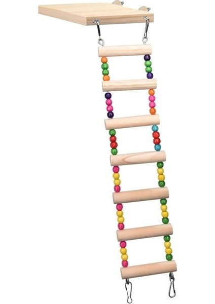9 Merdiven Stili Ahşap Papağan Hamster Tırmanma Merdiveni Salıncak Oyun Oyuncak Seti Kuşlar Egzersiz Levrek Q0KA (Yurt Dışından) modelleri