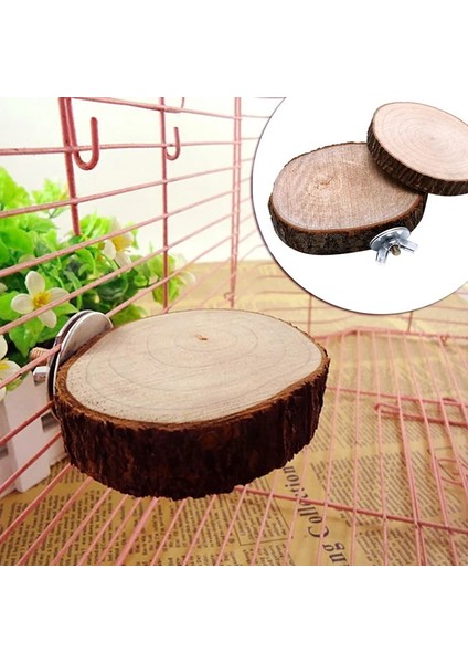 D22176 Stili Papağan Pet Kuş Çiğneme Oyuncak Ahşap Asılı Salıncak Papağan Kafesleri Kuş Gagalama Dikiş Oyunu Oynarken Pet Ürün (Yurt Dışından)